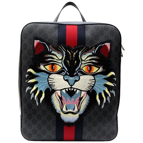 gucci angry cat backpack replica|gucci angry cat resale.